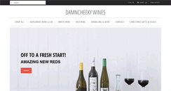 Desktop Screenshot of damncheeky.com